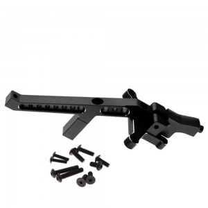 Upgrade Parts Aluminium Front Chassis Brace 9520 For TRAXXAS 1/8 RC SLEDGE MONSTER 95076-4 - BLACK - SLE001F/BK