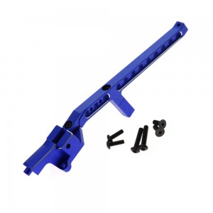 Upgrade Parts Aluminium Rear Chassis Brace 9521 For TRAXXAS 1/8 RC SLEDGE MONSTER 95076-4 - BLUE - SLE001R/BU
