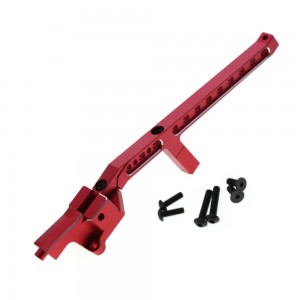 Upgrade Parts Aluminium Rear Chassis Brace 9521 For TRAXXAS 1/8 RC SLEDGE MONSTER 95076-4 - SLE001R/RE