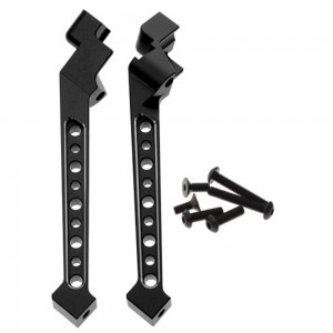 Upgrade Parts Aluminium Rear Left Right Chassis Support 9521 For TRAXXAS 1/8 RC SLEDGE MONSTER 95076-4 - SLE001RA/BK