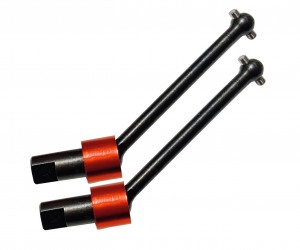 HD STEEL F & R CVD DRIVE SHAFT 7650 Traxxas 1/18 Teton LaTrax RC TRUCK 76054-5 - RED - LAT01/RE