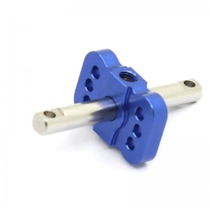 ALUMINIUM Diff Locker Spool 1/10 RC RC Traxxas Rustler Slash Stampede Car - BLUE - SLA002/BU