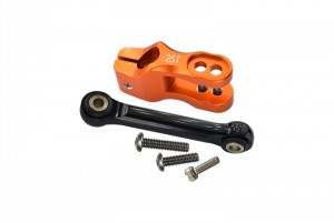 GPM UDR16025N ALUMINUM 6061-T6 SERVO HORN WITH TIE RODS 8543 TRAXXAS 1/7 UNLIMITED DESERT RACER PRO-SCALE 4X4 85076-4 - RED - UDR16025N-R