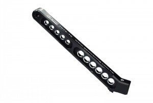 GPM MAL016R ALUMINUM 7075-T6 REAR CHASSIS BRACE ARRMA 1/7 4WD LIMITLESS V2 SPEED BASH ROLLER ARA7116V2 - BLACK - MAL016R-BK