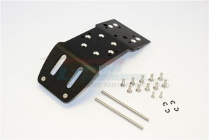 GPM SAV1331F ALLOY FRONT SKID PLATE HPI SAVAGE / SAVAGE X RC TRUCK - SAV1331F-BK