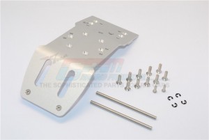 GPM SAV1331F ALLOY FRONT SKID PLATE HPI SAVAGE / SAVAGE X RC TRUCK - SAV1331F-S