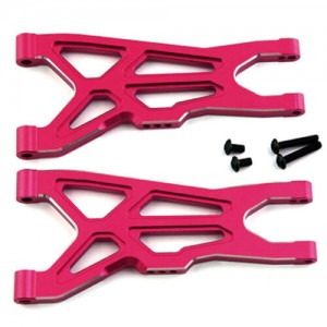 ALUMINIUM FRONT LOWER ARM AR330543 ARRMA 1/8 TYPHON V3 3S BLX / 1/10 BIG ROCK 3S V3 BLX - RED - MAB-002/RE