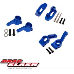 ALUM FRONT STEERING BLOCK / C-HUB REAR HUB TRAXXAS 1/10 C10 DRAG SLASH 94076-4 - DS0192122/BU