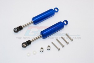 GPM SCX2095N ALUMINIUM FRONT/REAR INTERNAL SHOCKS  (92MM)  1/10 RC AXIAL SCX10 II Crawler - Blue - SCX2095N-B