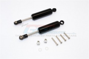 GPM SCX2095N ALUMINIUM FRONT/REAR INTERNAL SHOCKS  (92MM)  1/10 RC AXIAL SCX10 II Crawler - Black - SCX2095N-BK