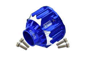 GPM TXM8011N ALUMINUM 7075-T6 FRONT OR REAR DIFFERENTIAL CASE TRAXXAS 1/5 ELECTRIC 4WD X-MAXX 6S 8S MONSTER - BLUE - TXM8011N-B