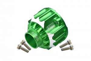 GPM TXM8011N ALUMINUM 7075-T6 FRONT OR REAR DIFFERENTIAL CASE TRAXXAS 1/5 ELECTRIC 4WD X-MAXX 6S 8S MONSTER - GREEN - TXM8011N-G