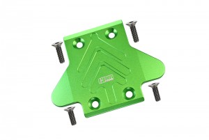 GPM MAT331F ALUMINUM FRONT CHASSIS PROTECTION PLATE ARRMA 1/8 4WD TALION / OUTCAST 6S BLX - GREEN - MAT331F-G
