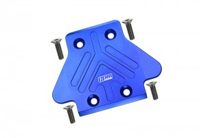 GPM MAT331R ALUMINUM REAR CHASSIS PROTECTION PLATE ARRMA 1/8 4WD TALION / OUTCAST 6S BLX - BLUE - MAT331R-B