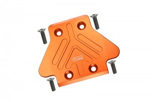 GPM MAT331R ALUMINUM REAR CHASSIS PROTECTION PLATE ARRMA 1/8 4WD TALION / OUTCAST 6S BLX - ORANGE - MAT331R-OR