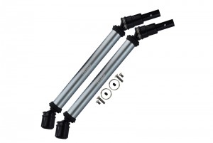 GPM MAO4170FRS MEDIUM CARBON STEEL FRONT / REAR CVD DRIVE SHAFT ARRMA 1/10 4WD OUTCAST 4X4 4S V2 BLX STUNT TRUCK ARA4410V2 - GUN SILVER - MAO4170FRS-GS