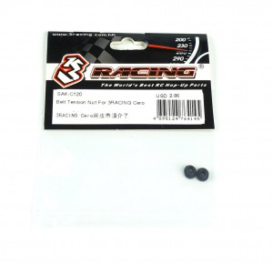 3RACING SAK-C120 Belt Tension Nut For 1/10 RC Cero Ultra Touring Car - SAK-C120