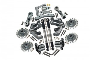 GPM BR10212248 COMBO SET Steering Assembly / Front Knuckle Arms / Brake Disk For LOSI 1/10 ELECTRIC 4WD BAJA REY DESERT TRUCK LOS03008 - BR10212248-GS