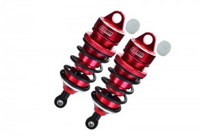 GPM MAL078F ALUMINUM 6061-T6 FRONT ADJUSTABLE SPRING DAMPERS 78MM WITH 6MM SHAFT ARRMA 1/7 4WD LIMITLESS / INFRACTION 6S V2 - RED - MAL078F-R