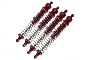 GPM RBX130145FR FRONT & REAR OIL DAMPER SET AXIAL 1/10 4WD RBX10 RYFT BRUSHLESS ROCK BOUNCER AXI03005 - RED - RBX130145FR-R-S