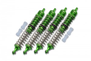 GPM LMT130FR FRONT & REAR OIL DAMPER SET LOSI 1/8 LMT 4WD SOLID AXLE MONSTER TRUCK LOS04022 - GREEN - LMT130FR-G-S