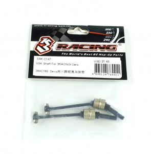 3RACING SAK-C147 SSK CVD Drive Shaft For 3RACING Cero Ultra / FWD / Sport Car - SAK-C147