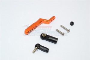 ALUMINIUM REAR TOW HITCH -   AXIAL SCX10 II - Orange - SCX2333R-OR