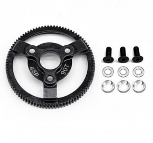 STEEL SPUR GEAR 48P 72T 76T 83T 86T 90T 1/10 4683 TRAXXAS SLASH 2WD BANDIT RUSTLER - 90T - TRX4890T