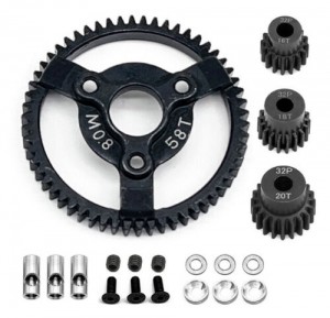 HD SPUR GEAR 32P 50 - 60T 0.8M PINION GEAR 1/10 4683 TRAXXAS RUSTLER SLASH 2WD - TRX3258T162820T