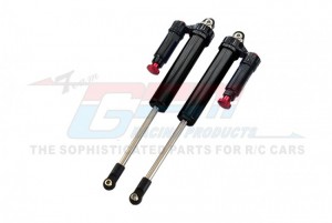 GPM UDR160RX/LN ALUMINUM 6061-T6 FRONT L-SHAPE PIGGY BACK (BUILT-IN PISTON) INTERNAL DAMPER 160mm TRAXXAS 1/7 UNLIMITED DESERT RACER PRO-SCALE 4X4 85076-4 - BLACK - UDR160RX/LN-BK-BEBK