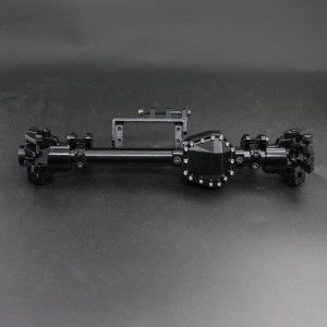 ALLOY FRONT AXLE DIFF HOUSING 1/10 AXIAL RC RBX10 RYFT ROCK BOUNCER AXI03005 - BLACK - RBX10-02F/BK