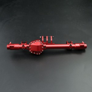 ALLOY REAR AXLE DIFF HOUSING 1/10 AXIAL RC RBX10 RYFT ROCK BOUNCER AXI03005 - RED - RBX10-02R/RE