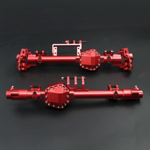ALLOY FRONT & REAR AXLE DIFF HOUSING 1/10 AXIAL RC RBX10 RYFT ROCK BOUNCER AXI03005 - RBX10-02FR/RE