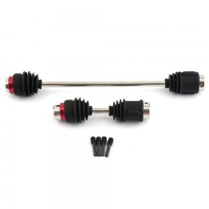Center HD F & R 8655R CVD Driveshafts 1/10 TRAXXAS RC E-REVO 2.0 VXL 86086-4 - 8655R/BK