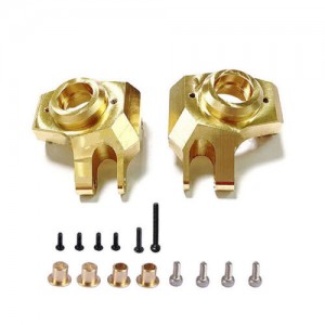 BRASS STEERING BLOCK KNUCKLE FOR 1/10 RC AXIAL SCX10-II RC CRAWLER 90046 TRUCK - SCX10-II03