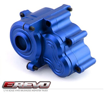 Cambio Centrale In Alluminio Rosso Per Traxxas E-Revo VXL 2.0 (Parte 8691) - Ricambio Resistente