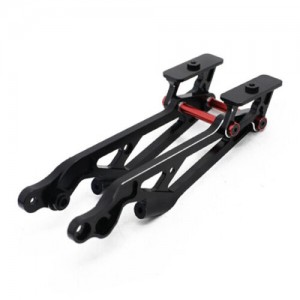 ALLOY WING MOUNT ADJUATBLE AR320347 1/8 ARRMA RC KRATON / TYPHON / TALION 6S BLX - BLACK/RED - AR320347/BKRE