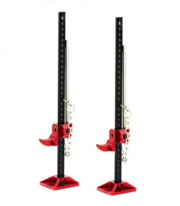 1/10 SCALE REALISTIC Metal Hi-Lift Jack Tool 2 / 4pcs 1/10 RC TRX-4 SCX10 CRAWLER - 2 PCS - SC02-2