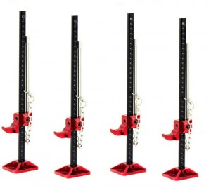 1/10 SCALE REALISTIC Metal Hi-Lift Jack Tool 2 / 4pcs 1/10 RC TRX-4 SCX10 CRAWLER - SC02-4