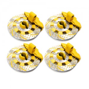 Front & Rear Wheel Hub Brake Disc 1/7 RC TRAXXAS UDR Unlimited Desert Racer 85086-4 - YELLOW - UDR04-DISC/YE