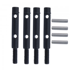 STEEL HD FRONT & REAR WHEEL SHORT SHAFT AXIAL RACING 1/18 UTB18 CAPRA 4WD UNLIMITED TRAIL BUGGY AXI01002 - UTB1801/HD