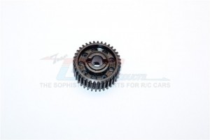 GPM SSCX3236T HARD STEEL 32 PITCH 36T TRANSMISSION GEAR 1/10 RC AXIAL SCX10 II CRAWLER - Black - SSCX3236T-BK