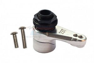 GPM RBX023TSH ALUMINUM 7075 23T SERVO HORN W. BUILT-IN SPRING (2 POSITIONING HOLES) AXIAL 1/10 4WD RBX10 RYFT BRUSHLESS ROCK BOUNCER AXI03005 - RBX023TSH-S