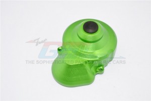 GPM MJ038GCA ALUMINIUM TRANSMISSION SPUR GEAR CASE COVER 1/10 AXIAL SCX10  WRAITH SMT10 - MJ038GCA-G