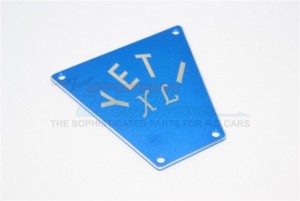 GPM YTL330FA ALUMINIUM FRONT BUMPER PLATE 1/8 YETI XL MONSTER BUGGY - BLUE - YTL330FA-B