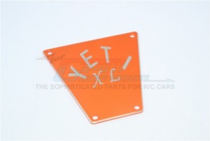 GPM YTL330FA ALUMINIUM FRONT BUMPER PLATE 1/8 YETI XL MONSTER BUGGY - ORANGE - YTL330FA-OR