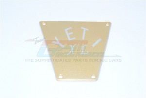 GPM YTL330FA ALUMINIUM FRONT BUMPER PLATE 1/8 YETI XL MONSTER BUGGY - YTL330FA-TIT
