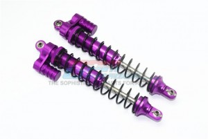 GPM BJ186F/L ALLOY FRONT L-SHAPE DAMPERS ADJUSTABLE DESIGN WITH PIGGY BACK HPI RACING BAJA 5B SS - BJ186F/L-P-BK