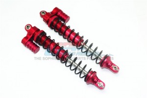 GPM BJ186F/L ALLOY FRONT L-SHAPE DAMPERS ADJUSTABLE DESIGN WITH PIGGY BACK HPI RACING BAJA 5B SS - BJ186F/L-R-BK