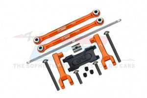 GPM UTB312 ALUMINUM 7075-T6 REAR STABILIZER BAR AXIAL 1/18 UTB18 CAPRA 4WD UNLIMITED TRAIL BUGGY AXI01002 - ORANGE - UTB312-OR